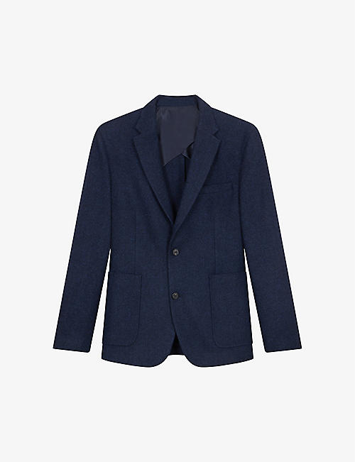 BALIBARIS: Heaton welt-pocket regular-fit wool-blend jacket