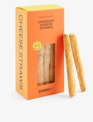 SELFRIDGES SELECTION: Mature cheddar cheese straws 100g