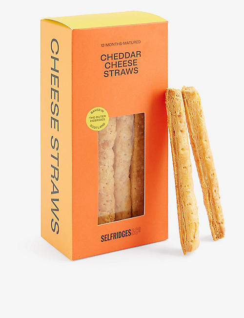 SELFRIDGES SELECTION: Mature cheddar cheese straws 100g