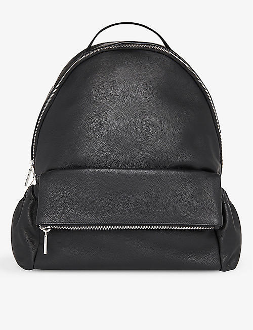 WHISTLES: Reya top-handle leather backpack