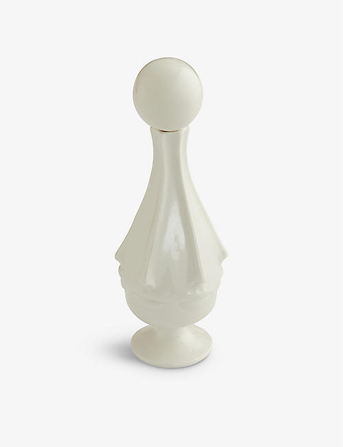 JONATHAN ADLER: Mrs Muse porcelain decanter 29.2cm