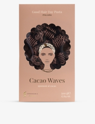 GOOD HAIR DAY PASTA: Cacoa Waves chocolate-infused pasta 500g