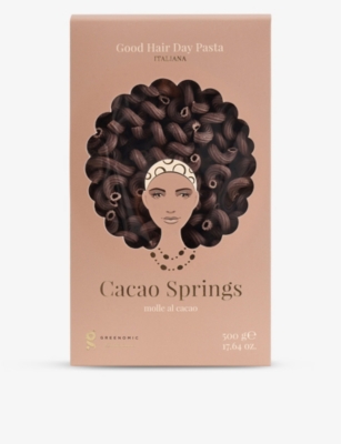 GOOD HAIR DAY PASTA: Cacoa Springs chocolate-infused pasta 500g