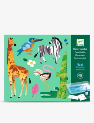 DJECO: Animal paper marbling arts and crafts kit