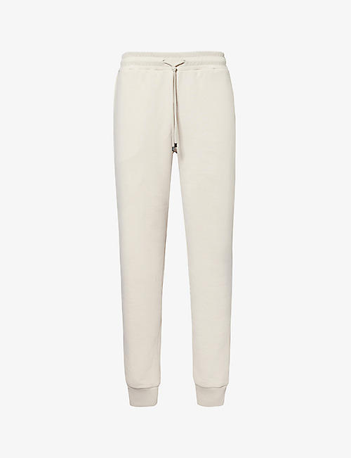 ZIMMERLI: Tapered-leg mid-rise cotton-jersey jogging bottoms