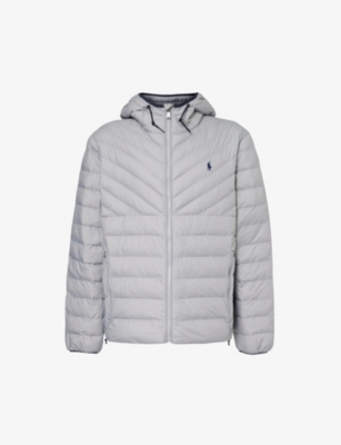 POLO RALPH LAUREN: Terra logo-embroidered recycled-nylon and recycled-polyester jacket
