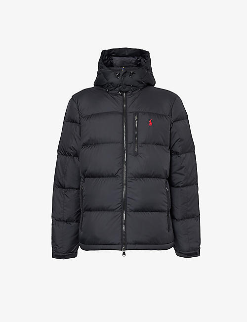 POLO RALPH LAUREN: Logo-embroidered padded recycled-polyester and recycled-down jacket