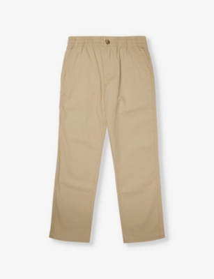 POLO RALPH LAUREN: Boys' Prepster brand-embroidered stretch-cotton trousers