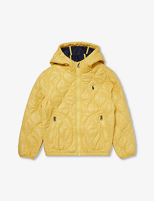POLO RALPH LAUREN: Boys' Hartland brand-embroidered hooded shell jacket