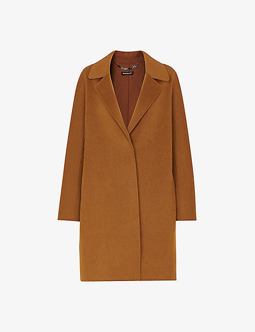 WHISTLES: Julia double-faced wool-blend coat