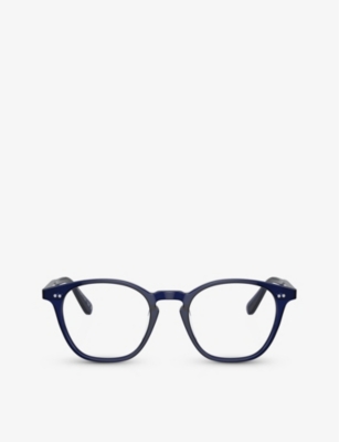 OLIVER PEOPLES: OV5533U Ronne pillow-frame acetate optical glasses