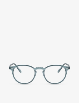 OLIVER PEOPLES: OV5004 Riley round-frame acetate glasses