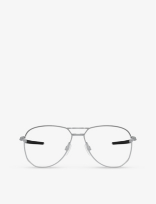 OAKLEY: OX5077 Contrail TI round-frame titanium glasses