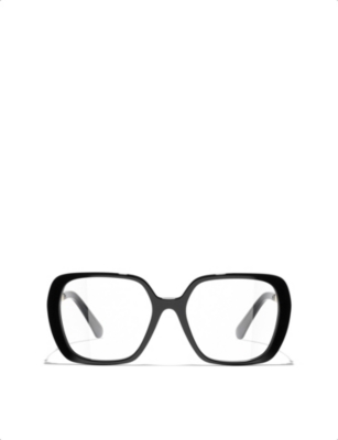 CHANEL: CH3462 square-frame acetate eyeglasses