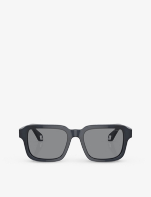 GIORGIO ARMANI: AR8194U rectangular-frame acetate sunglasses