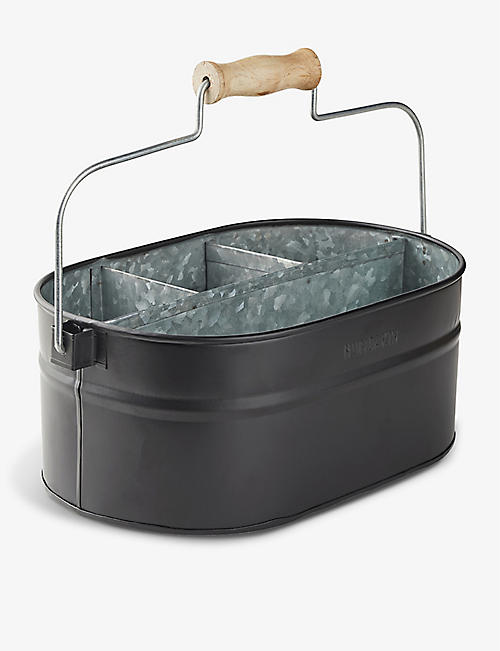 HUMDAKIN: System wooden-handle zinc bucket