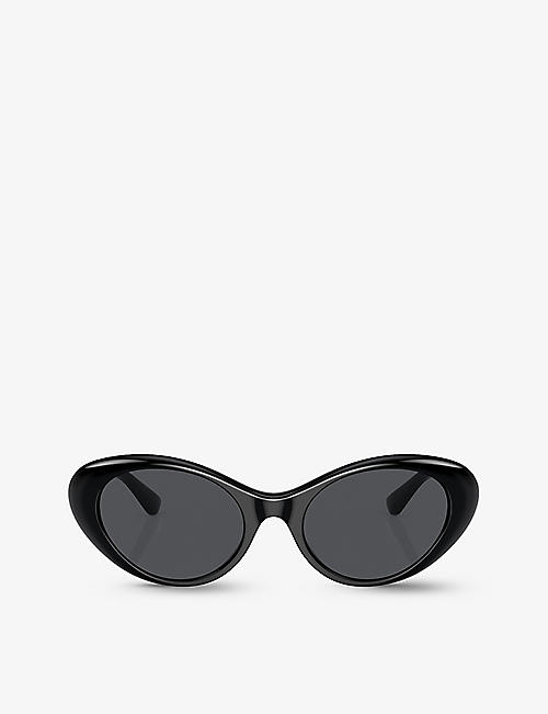 VERSACE: VE4455U cat-eye acetate sunglasses