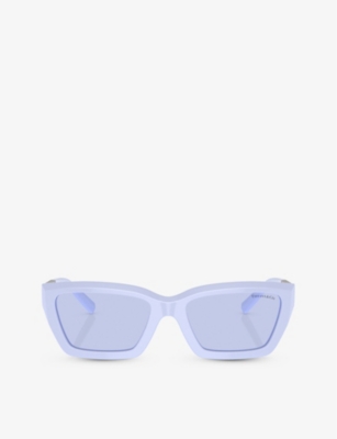 TIFFANY & CO: TF4213 rectangle-frame acetate sunglasses