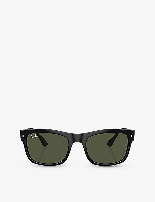 RAY-BAN: RB4428 square-frame propionate sunglasses