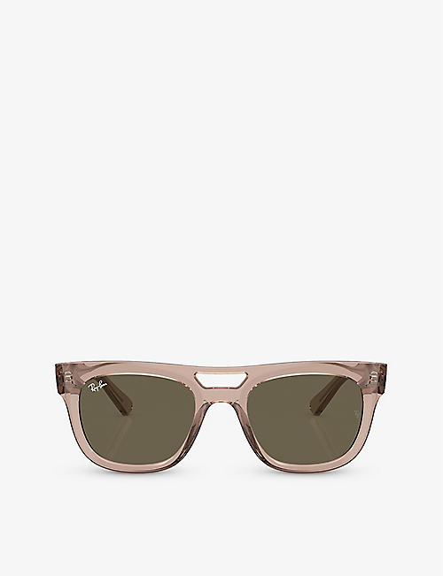 RAY-BAN: RB4426 Phil square-frame injected sunglasses