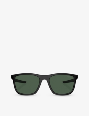 PRADA LINEA ROSSA: PS 10WS pillow-frame nylon sunglasses