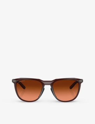 OAKLEY: OO9286 Thurso round-frame acetate sunglasses