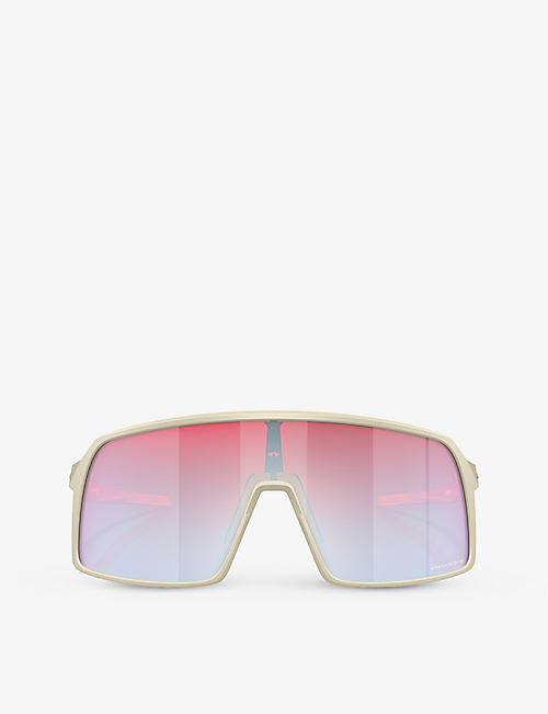 OAKLEY: OO9406 Sutro rectangle-frame acetate sunglasses