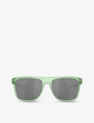 OAKLEY: OO9100 Leffingwell square-frame acetate sunglasses