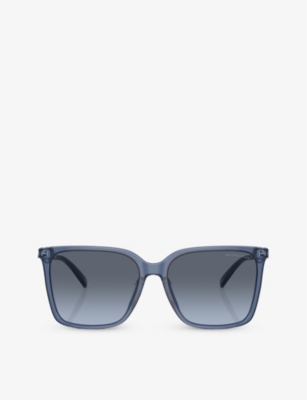 MICHAEL KORS: MK2197U Canberra round-frame acetate sunglasses