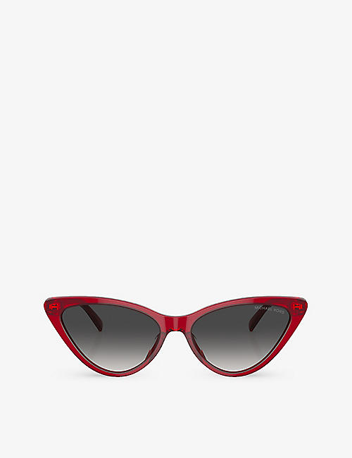 MICHAEL KORS: MK2195U Harbour Island cat eye-frame acetate sunglasses