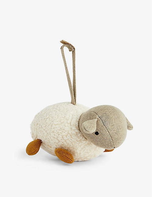 LIEWOOD: Mannie sheep organic-cotton mobile 15cm