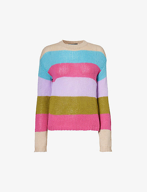 WEEKEND MAX MARA: Palco striped cashmere sweater