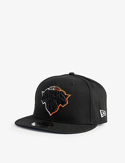 NEW ERA: 9FIFTY New York Knicks NBA brand-embroidered cotton baseball cap