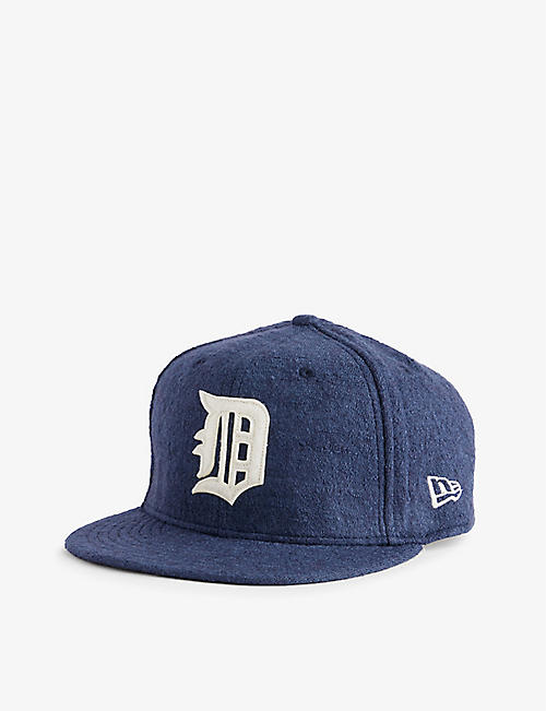 NEW ERA: 59FIFTY Tigers logo-embroidered wool-blend cap