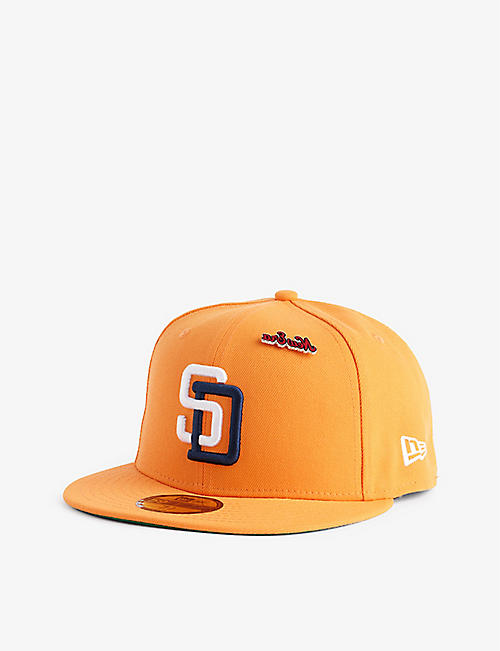 NEW ERA: 59FIFTY San Diego Padres brand-embroidered twill cap