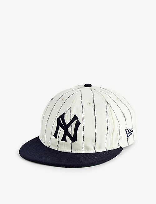 NEW ERA: 59FIFTY New York Yankees MLB brand-embroidered wool-blend baseball-cap