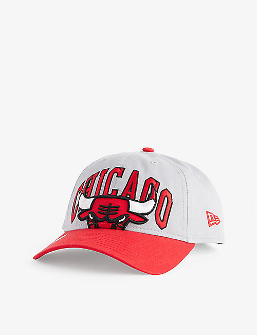 NEW ERA: 9TWENTY Chicago Bulls brand-embroidered cotton-twill cap