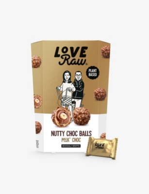 LOVE RAW: Nutty vegan chocolate balls 126g