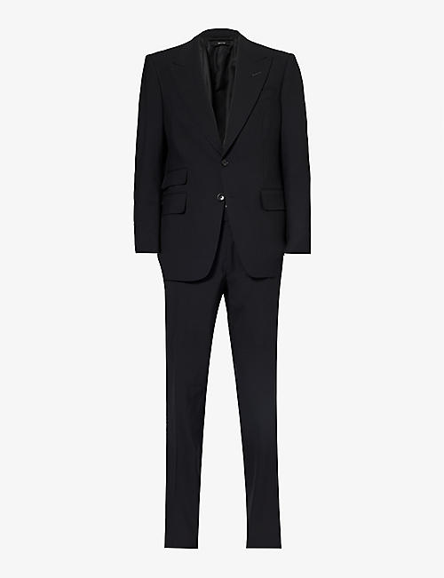 TOM FORD: Shelton peak-lapel stretch-wool suit