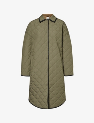 TOTEME: Quilted regular-fit recycled-polyester coat