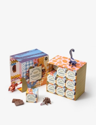 PLAYIN CHOC: ToyChoc Box®️ Woodland Animals chocolate gift set of 18