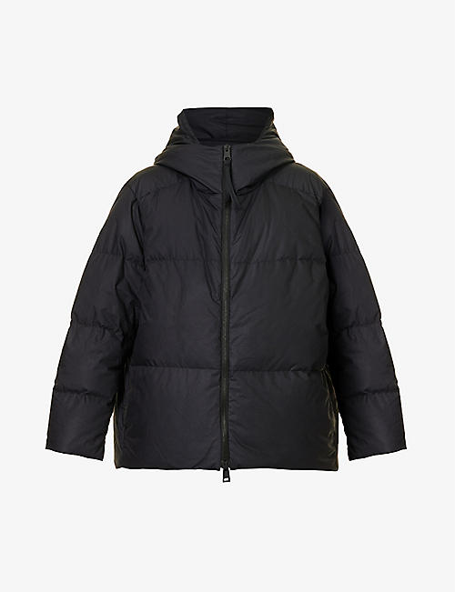 CANADA GOOSE: Hooded quilted cotton jacket