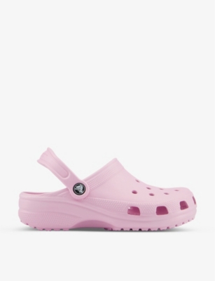 CROCS: Classic brand-embossed rubber clogs