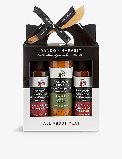 RANDOM HARVEST: All About Meat condiment gift set 600g