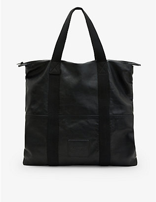 ALLSAINTS: Afan leather tote bag