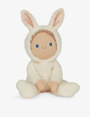 OLLI ELLA: Dinky Dinkums Ivory Bunny posable soft doll 22cm