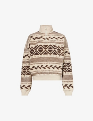 POLO RALPH LAUREN: Brand-embroidered recycled-polyester-blend sweatshirt