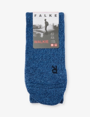FALKE: Walkie Ergo ribbed stretch-wool blend socks