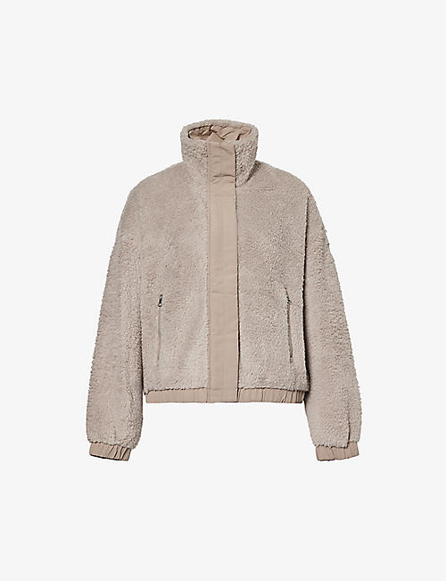 VUORI: Shearling-texture relaxed-fit recycled polyester-blend jacket