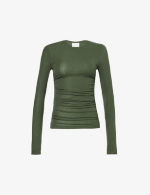 CITIZENS OF HUMANITY: Marion long-sleeved stretch-woven top